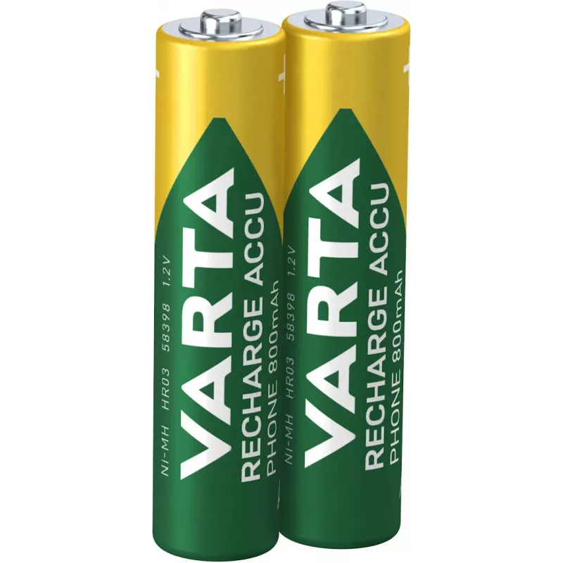 Batería Varta AAA 800mAh NiMH 2-BL DECT