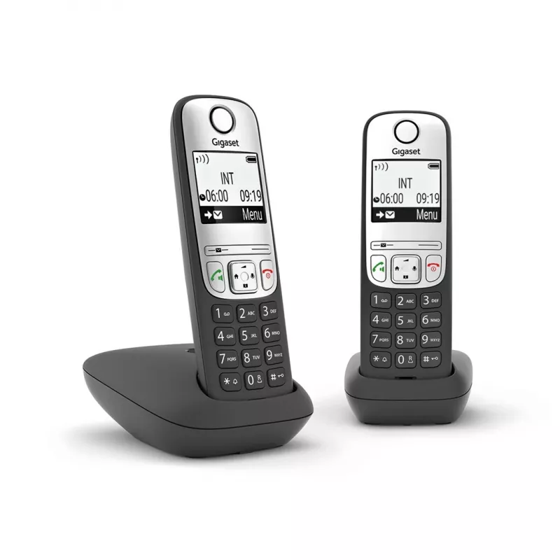 Teléfono inalámbrico Gigaset A690 A Duo negro