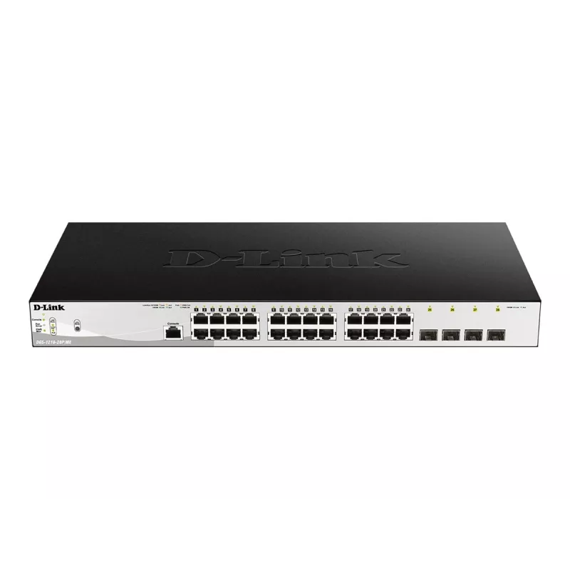 D-Link DGS-1210-28P/ME/E Switch de red Gestionado L2/L3 Gigabit Ethernet (10/100/1000) Power over Ethernet (PoE) 1U