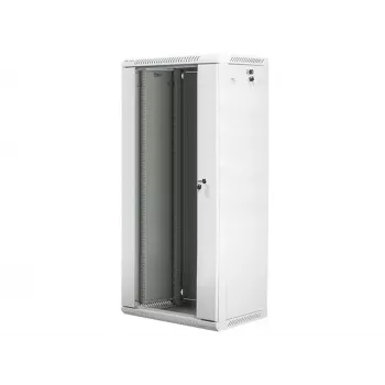 Armario rack Lanberg WF01-6427-10S 27U de pared blanco