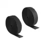 DeLOCK cinta de velcro Heavy-Duty 15 m x 50 mm negro