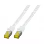 EFB-Elektronik Cable de parcheo RJ45 Cat.6A S/FTP LSZHCat.7 cable bruto blanco 5m Fabricante: EFB Elektronik (MK7001.5W)