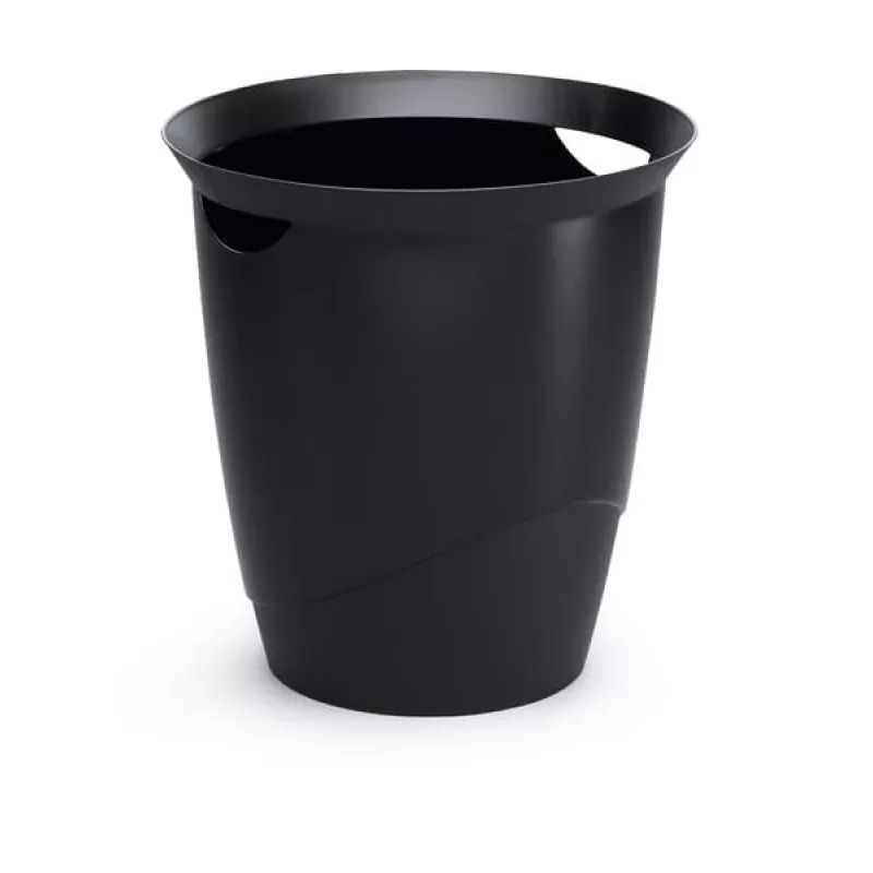 Durable TREND papelera, 16 l, negra