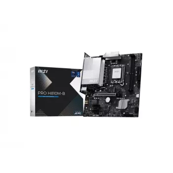 Placa base MSI PRO H810M-B Intel H810 LGA 1851 (Socket V1) micro ATX