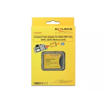 Adaptador de tarjetas flash DeLOCK 62637