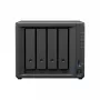 NAS sobremesa SYNOLOGY DP340 con CPU R1600, 16 GB RAM, 32 TB HDD, 4 bahías, soporte RAID, negro