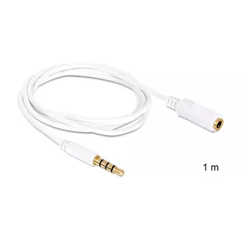 Cable de audio DeLOCK 3.5mm 1m