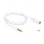 Cable de audio DeLOCK 3.5mm 1m