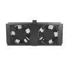 Ventilador de refrigeración Extralink 2 FANS ROOF COOLING UNIT 220V AC negro metal