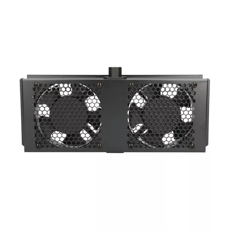 Ventilador de refrigeración Extralink 2 FANS ROOF COOLING UNIT 220V AC negro metal