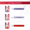 GOURMET Mon Petit Meat Mix - comida húmeda para gatos - 6 x 50 g