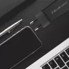 Cargador de portátil GaN QOLTEC 52419 65 W USB-C PD 5 V/20 V 3 A/3,25 A, 220–240 V, cable de 1,8 m, negro