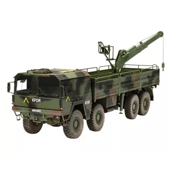 Maqueta de plástico REVELL Man 10T Milgl 8x8 camión escala 1/35