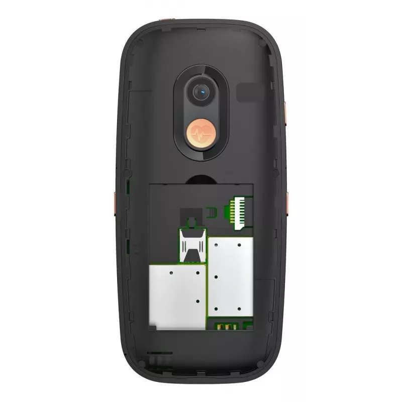 Teléfono para mayores Gigaset GL695 — pantalla de 2,31 inch (5,87 cm), 240×320, Single SIM, 4G, cámara de 2 MP, 1400 mAh, negro