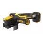 Amoladora angular DeWalt DCG409VSN-XJ, inalámbrica, tamaño de disco no especificado, incluye aviso de batería