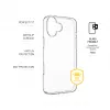 FIXED Story AntiUV protección trasera | Apple | iPhone 16 Plus | TPU | Transparente