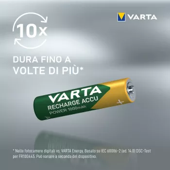 Varta Professional - batería 2 x AAA - NiMH - (recargable)
