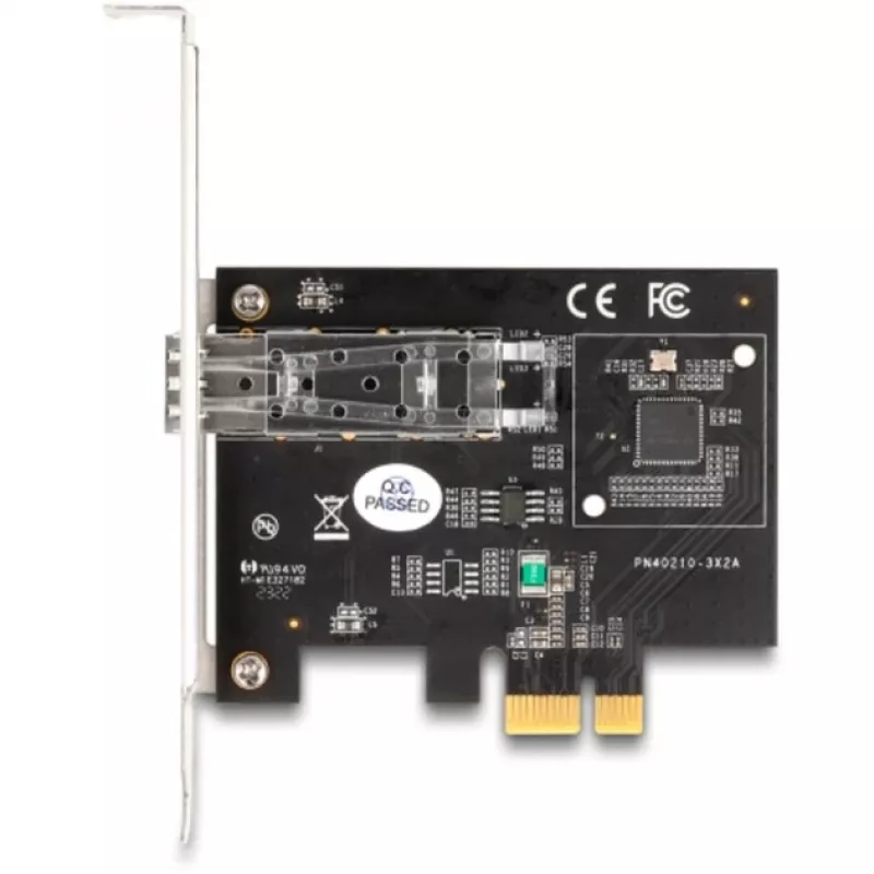 Tarjeta de red PCI Express x1 DeLOCK 88318, 1 x SFP Gigabit LAN