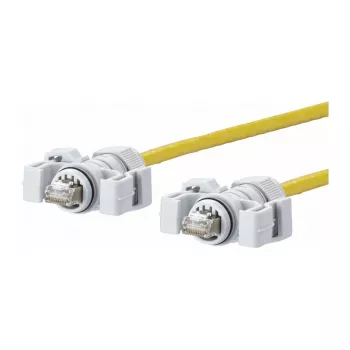 METZ CONNECT 141N113K13K10 Cable de red 1 m Cat6 S/FTP (S-STP) amarillo (141N113K13K10)