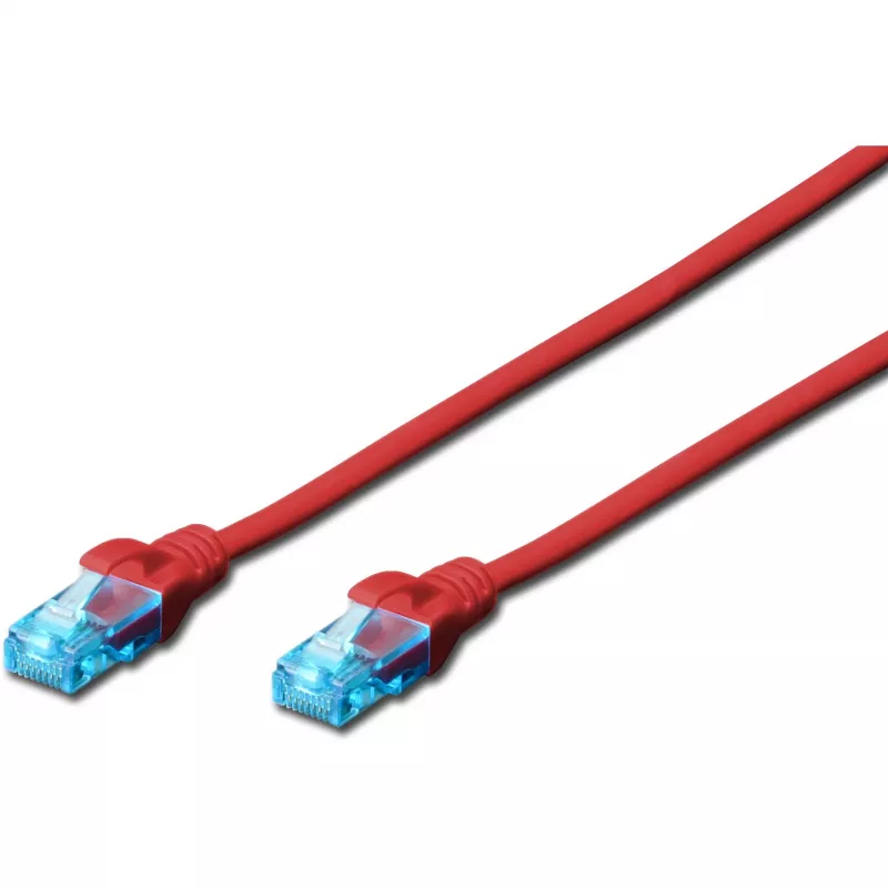 Cable de red Digitus CAT 5e DK-1512-005/R 0,5 m Rojo
