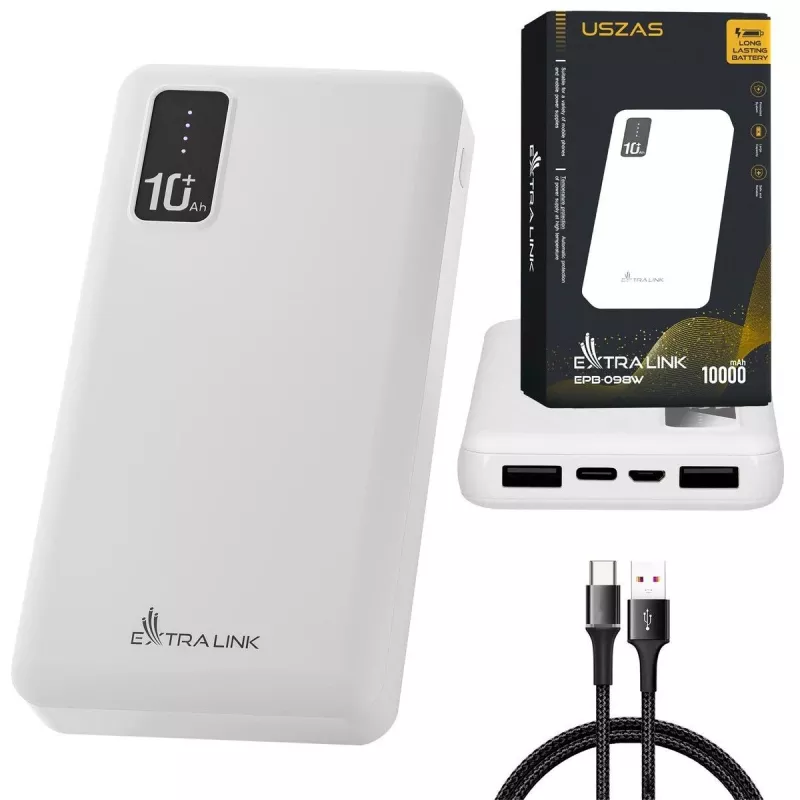 Batería externa portátil Extralink EPB-098W 10000mAh
