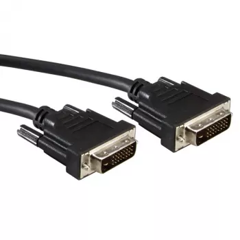 Cable de monitor DVI VALUE 3m DVI (24+1) Dual Link M/M
