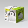 Maestro MR-1302-WG hervidor con silbato para fuego, 2,5 l, blanco