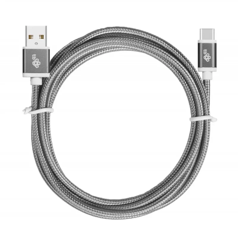 Cable TB USB - USB-C 1,5 gris (AKTBXKUCSBA150S)