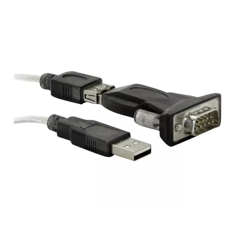 Adaptador USB 2.0 a serie DeLOCK 61425