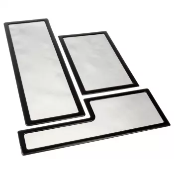 Filtro antipolvo DEMCiflex 0539 para Enthoo Luxe, negro, pack de 3