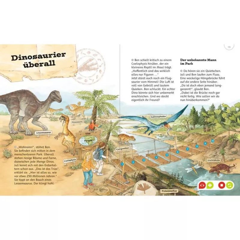 tiptoi Expedición al conocimiento: Dinosaurios, libro educativo