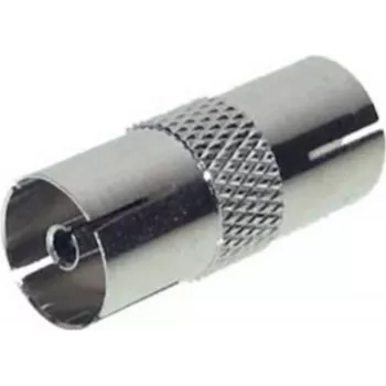 Adaptador coaxial ShiverPeaks 82030-M Full Metal CE, conector coaxial macho a hembra