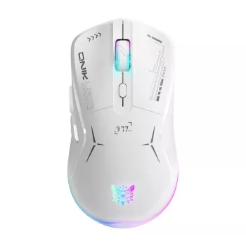 Ratón gaming Onikuma CW917 2.4G Cable Blanco