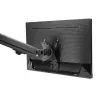 Soporte para monitor MACLEAN MC-906 para pantallas de 17 inch–27 inch, VESA 75x75–100x100, altura ajustable, inclinable y giratorio, soporta hasta 7 kg