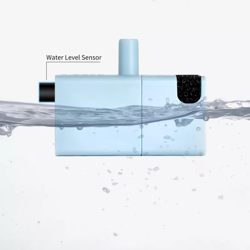 Fuente de agua PETKIT P4113 UVC azul – fuente de agua inalámbrica PETKIT con esterilización UVC