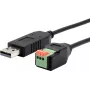 Cable serie USB a RS-485 Exsys EX-13009 1,0 m, chipset FTDI