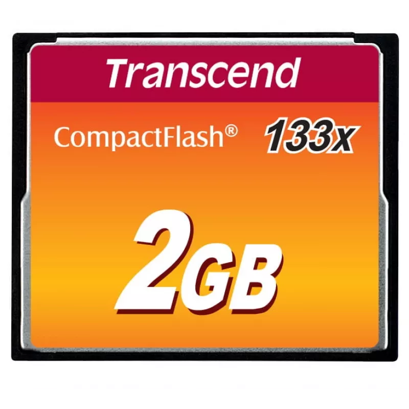 Memoria flash Transcend 2GB CompactFlash 133x TS2GCF133