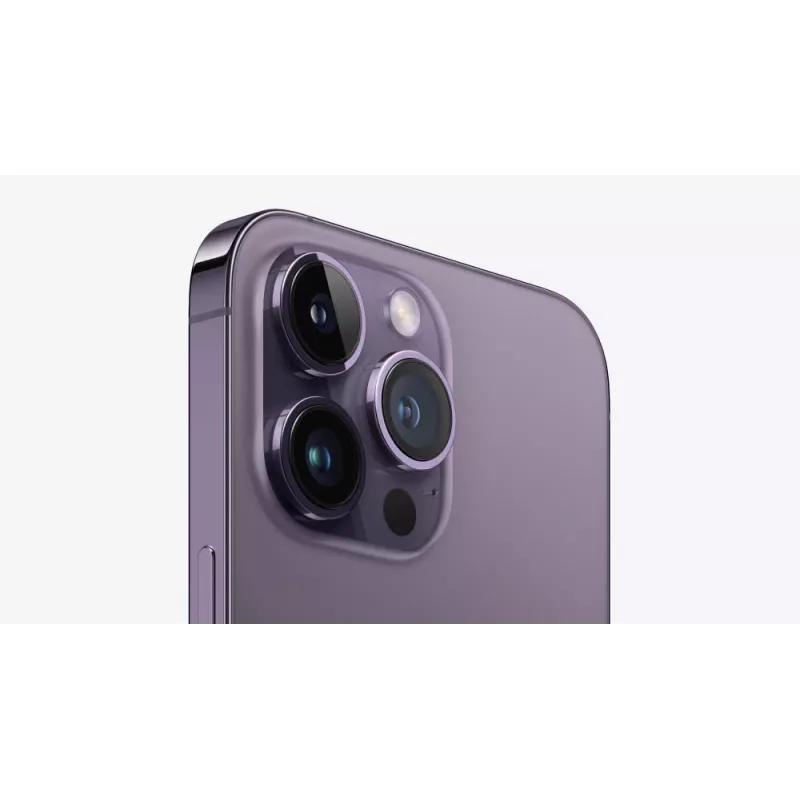 Smartphone reacondicionado RENEWED iPhone 14 Pro Max — 128 GB, morado, pantalla de 6,7