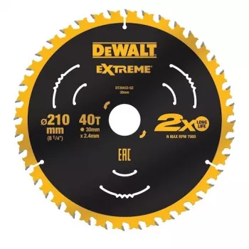 Disco de sierra circular DeWALT DT20433-QZ 1 ud.