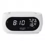 Adler AD 1186W despertador digital negro, blanco