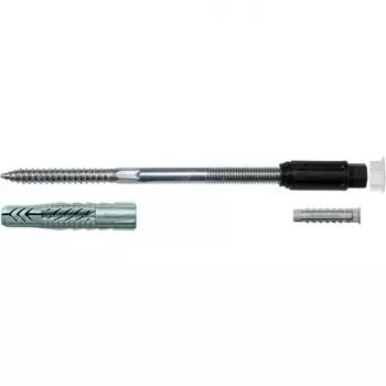 Sistema de montaje a distancia Thermax 10/240 M6, taco negro/gris, 20 uds.