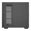 Caja de ordenador DarkFlash DS900G (negra) — Mid-Tower compatible ATX, ventana lateral de cristal templado