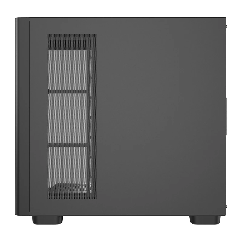 Caja de ordenador DarkFlash DS900G (negra) — Mid-Tower compatible ATX, ventana lateral de cristal templado