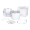Máquina de helados Steba IC20 1,5L 9,5W Transparente Blanco