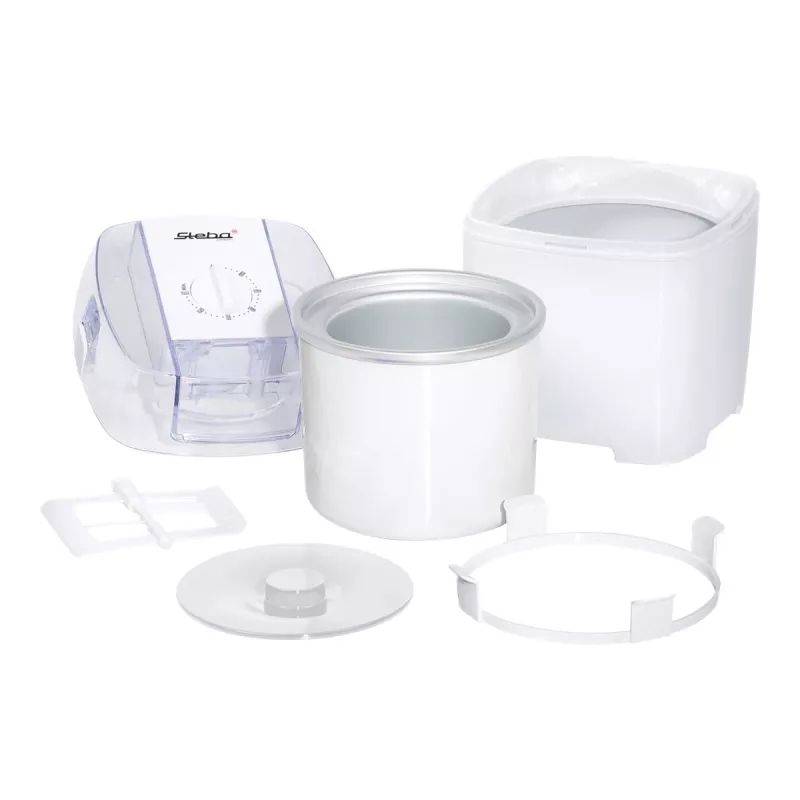 Máquina de helados Steba IC20 1,5L 9,5W Transparente Blanco