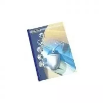 Fellowes Prestige - Carpeta de encuadernación térmica - 3 mm - A4 (210 x 297 mm) - 150 micras - azul - 220 g/m² - 100 uds. (53176)