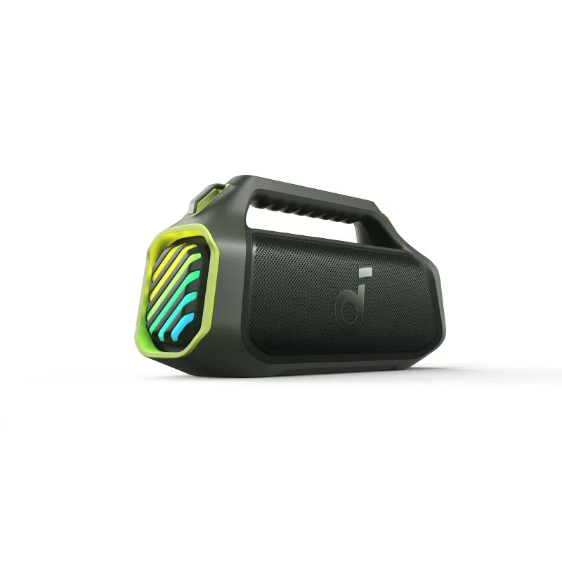 Boom 2 Plus | Potente altavoz Bluetooth con bajos para exteriores verde aventura