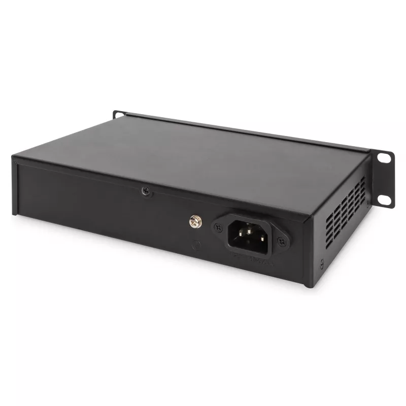Switch de red DIGITUS 10 pulgadas Gigabit Ethernet 16 puertos no gestionado (módulo rack)