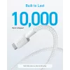 Cable USB-A a USB-C Anker A81H5G21 — 0,9 m, blanco
