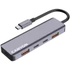 Canyon DS-18 - Hub USB-C - 5 puertos - 1x USB-C 5V DC carga - 2x USB-C - 10 Gbit/s - 2x USB 3.2